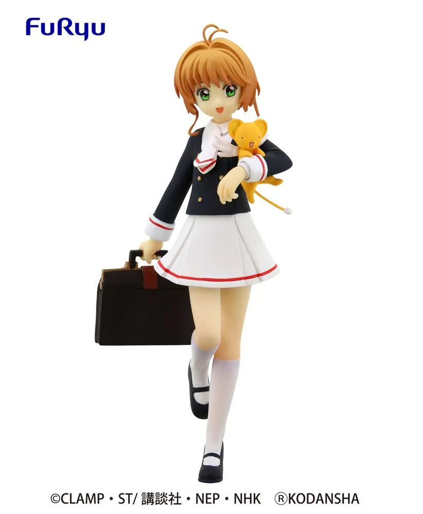 Card Captor Sakura Clear Card Special PVC Statue Tomoeda Junior High School Uniform 17 cm